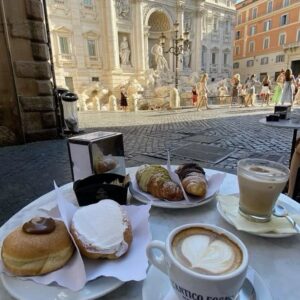Desayuno en Roma